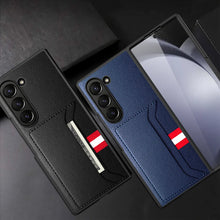 Load image into Gallery viewer, Leather Case With Card Holder Case for Galaxy Z Fold 6
