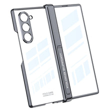 Load image into Gallery viewer, Transparent Magnetic Case With Hinge Protection For Galaxy Z Fold 6
