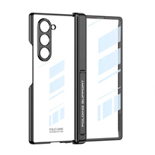 Load image into Gallery viewer, Transparent Magnetic Case With Hinge Protection For Galaxy Z Fold 6
