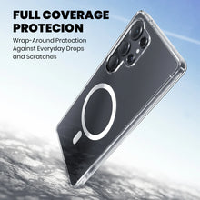 Load image into Gallery viewer, Magsafe Transparent Hard PC Back Case- Samsung

