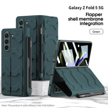 Load image into Gallery viewer, LEATHER CASE WITH SIDE PEN SLOT FOR SAMSUNG GALAXY Z FOLD 5
