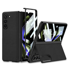 Load image into Gallery viewer, Ultra Thin Leather Case With Bracket For Galaxy Z Fold 5
