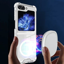 Load image into Gallery viewer, SlimMag Transparent Case – Z Flip 7 Edition

