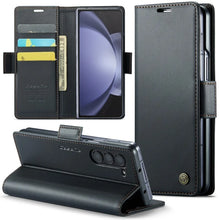 Load image into Gallery viewer, Magnetic Business Flip Leather Case For Galaxy Z Fold Series
