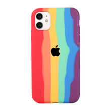 Load image into Gallery viewer, Rainbow Soft Silicon Case For iPhone 11 All Series
