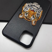 Load image into Gallery viewer, Embroidered Design High Quality Leather Case For iPhone 11 Pro Max
