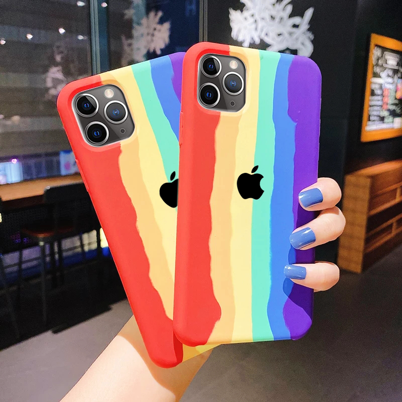 11 Pro Max Rainbow Rainbow Colour Iphone Cover Mobile Cover