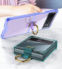 Load image into Gallery viewer, Acrylic Ring Case For Samsung Galaxy Z Flip 3
