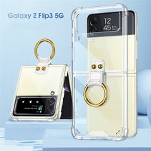 Load image into Gallery viewer, Acrylic Ring Case For Samsung Galaxy Z Flip 3

