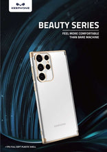 Load image into Gallery viewer, Galaxy S22 Ultra Beauty Series High-end Transparent Plated Case
