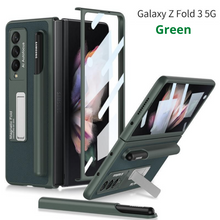 Load image into Gallery viewer, Samsung Galaxy Z Fold 3 Ultra Thin Back Stand Case With S-Pen Holder
