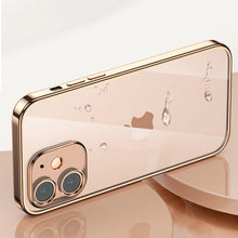 Load image into Gallery viewer, iPhone 12 Series Electroplating Silicone Transparent Glitter Case
