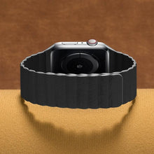 Load image into Gallery viewer, Leather Loop Band/Strap for Apple Watch [42/44MM] - Black
