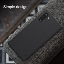 Load image into Gallery viewer, Nillkin Super Frosted Shield Matte Back Case For Samsung Galaxy Note 10(Black)
