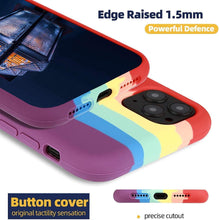 Load image into Gallery viewer, Rainbow Soft Silicon Case For iPhone 11 Pro Max
