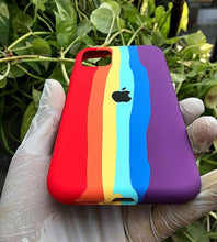Load image into Gallery viewer, Rainbow Soft Silicon Case For iPhone 11 Pro

