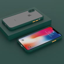 Load image into Gallery viewer, Smoke Silicon Matte Camera Close Case For iPhone X/ XS
