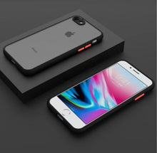 Load image into Gallery viewer, Smoke Silicon Matte Camera Closed Case For iPhone 7/8/SE 2020
