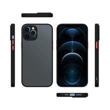 Load image into Gallery viewer, Smoke Silicon Matte Camera Closed Case For iPhone 12 Pro
