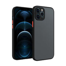 Load image into Gallery viewer, Smoke Silicon Matte Camera Closed Case For iPhone 12 Pro Max
