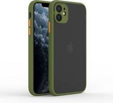 Load image into Gallery viewer, Smoke Silicon Matte Camera Closed Case For iPhone 12 Mini
