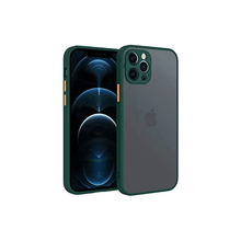 Load image into Gallery viewer, Smoke Silicon Matte Camera Closed Case For iPhone 12 Pro
