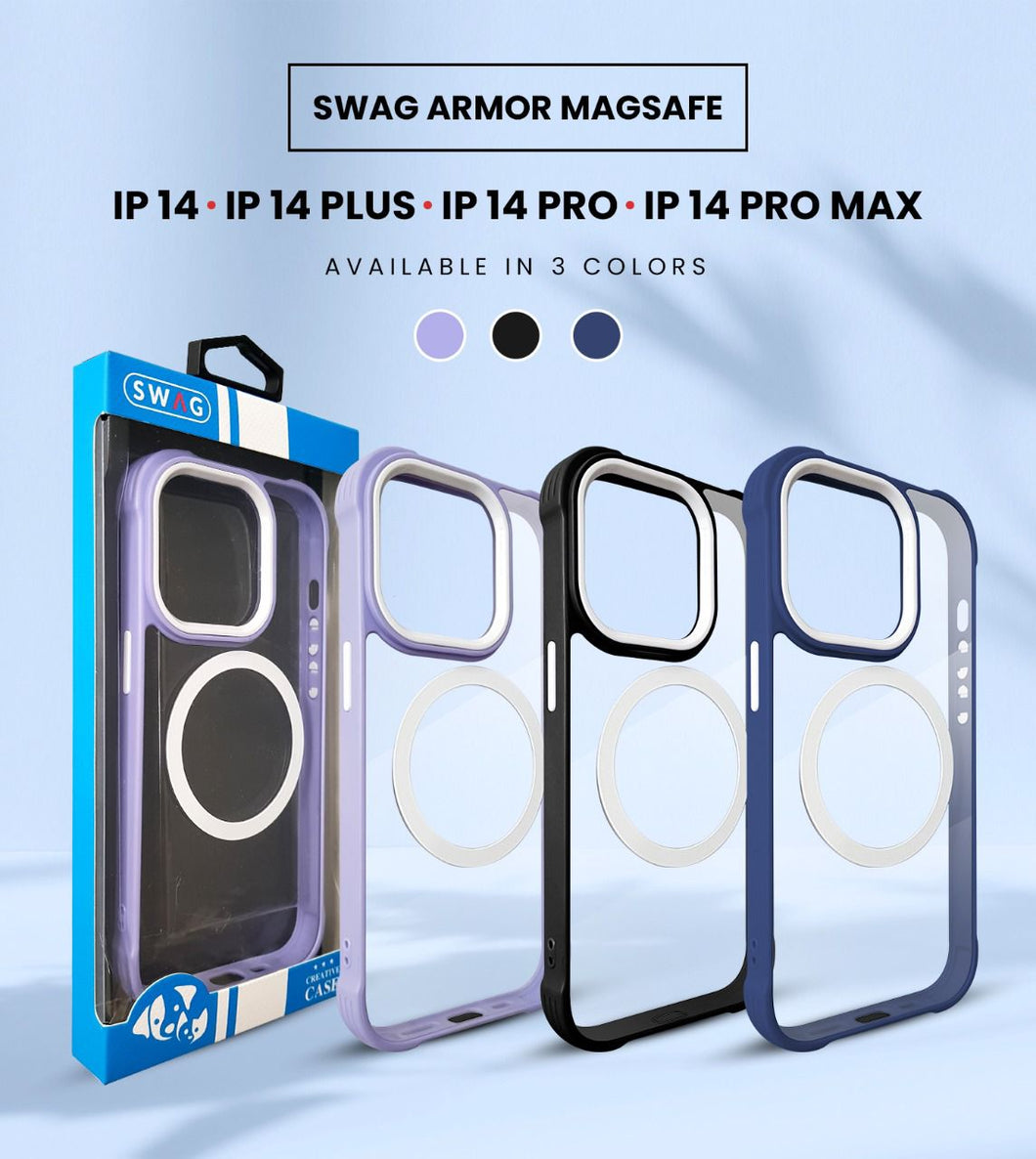 iPhone 14 Series Metal Armor Magsafe Case