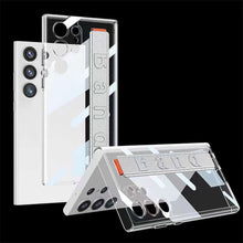 Load image into Gallery viewer, PREMIUM TRANSPARENT ELASTIC WRISTBAND HOLDER CASE FOR GALAXY S23 ULTRA
