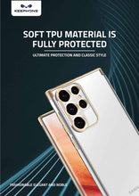 Load image into Gallery viewer, Electroplating Transparent Beauty Case For Samsung Galaxy S22 Ultra
