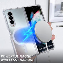 Load image into Gallery viewer, Samsung Galaxy Z Fold Series Slim Magnetic MagSafe Transparent Case
