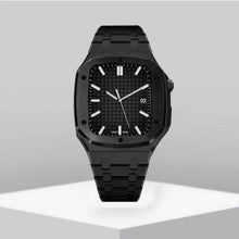 Load image into Gallery viewer, Premium Luxury Stainless Steel &amp; Modification Kit Metal Case Straps For Smart Watch ( 44MM 45MM)
