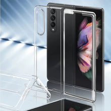 Load image into Gallery viewer, Premium Crystal Clear Glass Case for Galaxy Z Fold Series
