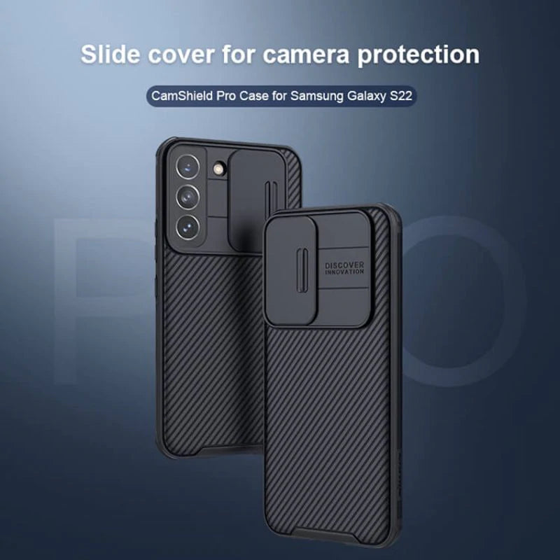 Nillkin CamShield Pro cover case for Samsung Galaxy S22 Black