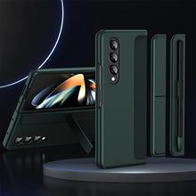 Load image into Gallery viewer, Galaxy Z Fold  Series Detachable Pen Holder Kickstand Case

