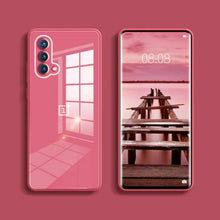 Load image into Gallery viewer, OnePlus Nord CE Silicon Glass Plating Case
