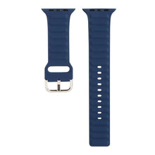 Load image into Gallery viewer, MIDNIGHT BLUE PREMIUM SPORTS SILICONE STRAPS FOR SMART-WATCH SERIES 7/6/5/4/3/2/1/SE (42,44,45MM)
