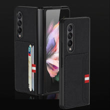 Load image into Gallery viewer, Samsung Galaxy Z Fold 3 Card Slot Wallet Back Case
