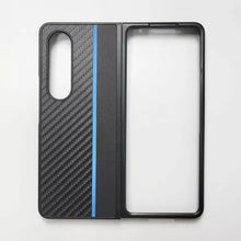 Load image into Gallery viewer, Luxury Carbon Fiber Pattern Phone Cover Samsung Galaxy Z Fold 3
