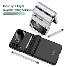 Load image into Gallery viewer, Magnetic Hard PC Matte Shockproof Protective Back Cover with Pen Slots
