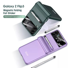 Load image into Gallery viewer, Magnetic Hard PC Matte Shockproof Protective Back Cover with Pen Slots
