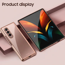 Load image into Gallery viewer, Samsung Galaxy Z Fold 3 Transparent Border Case
