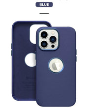 Load image into Gallery viewer, Vegan Leather Case with Logo Cut for iPhone 13 Series
