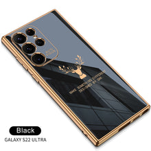 Load image into Gallery viewer, Inspirational Deer Protective Back Case Samsung Galaxy S22 Ultra
