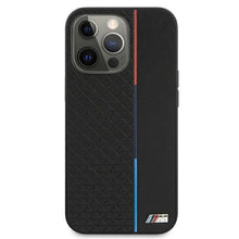 Load image into Gallery viewer, BMW Premium Leather Case Back Cover For iPhone 13 Series
