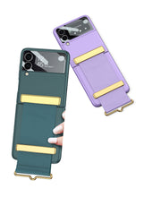 Load image into Gallery viewer, Luxury Strap Case For Samsung Galaxy Z Flip 4
